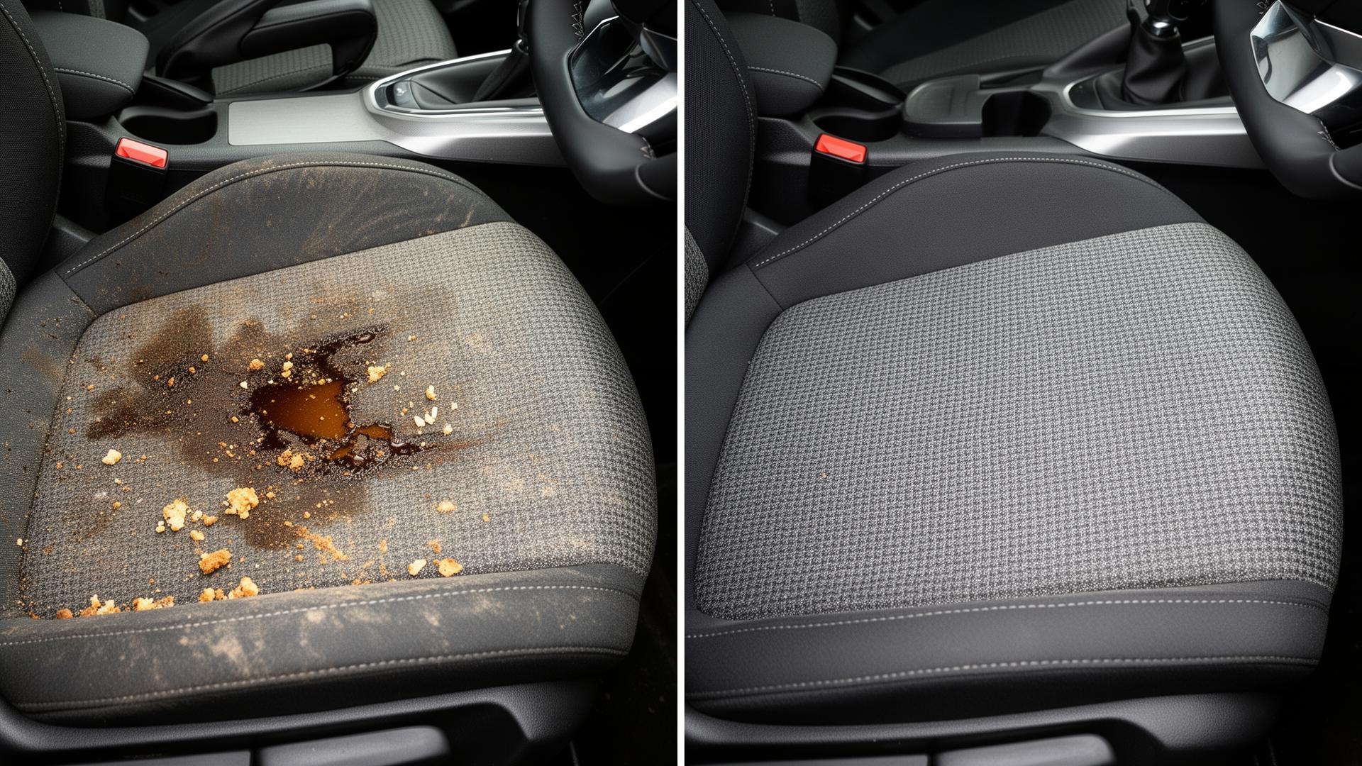 Phare de voiture rénové, transparent, après traitement de l'oxydation